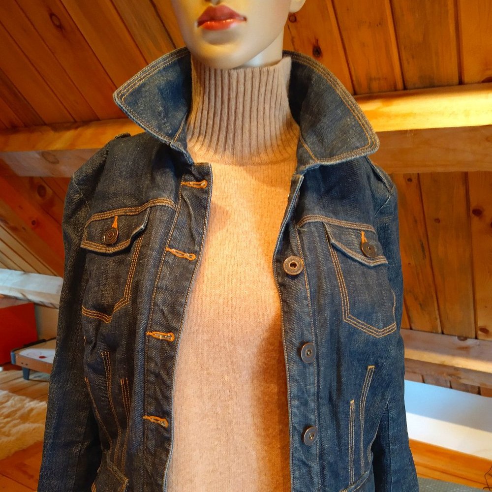 Gorgeous London Jean Quilt-Lined Jean Jacket